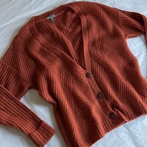 Oversized Harvest Orange Sweater